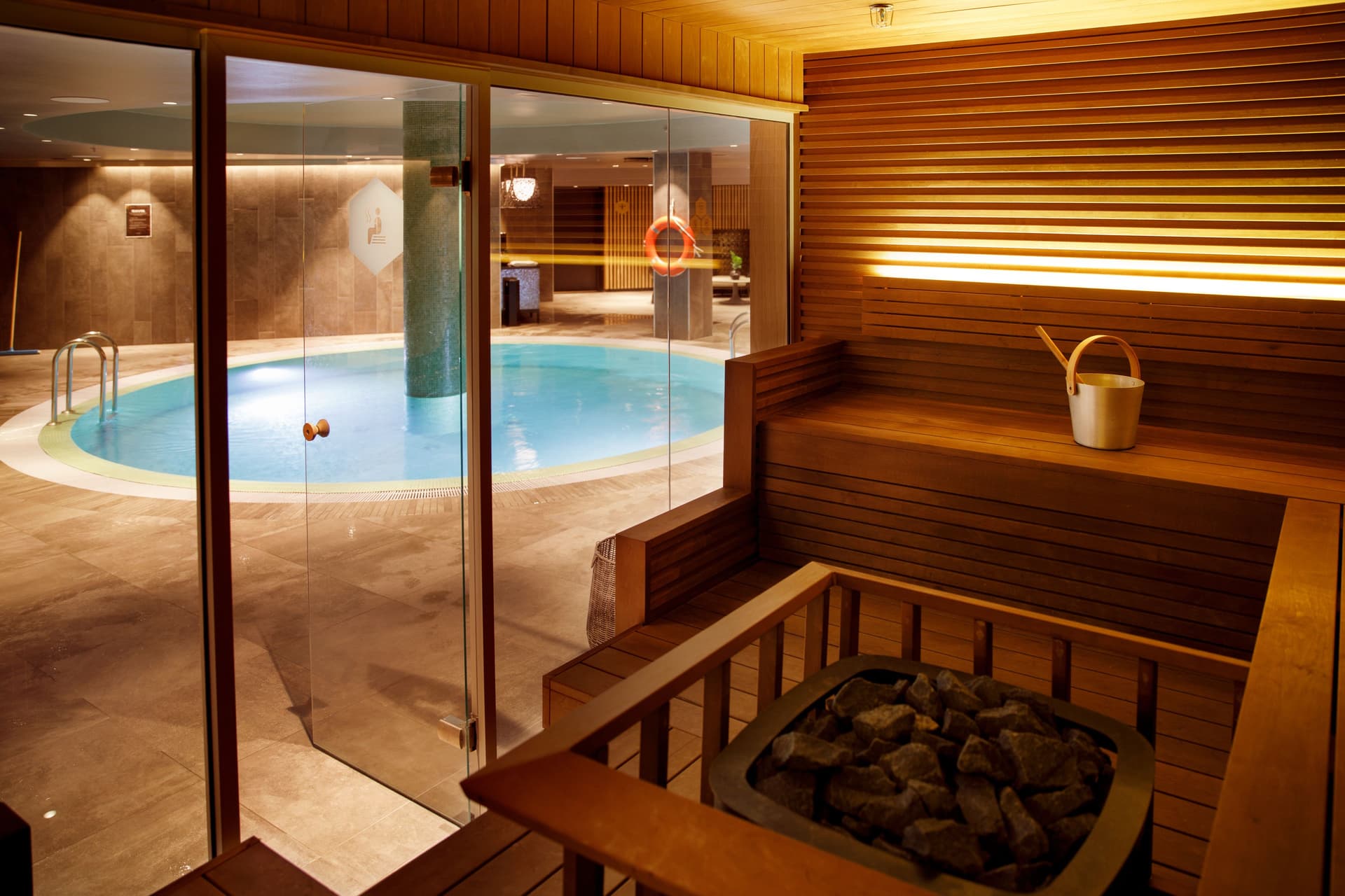 Clarion Hotel The Hub — sauna