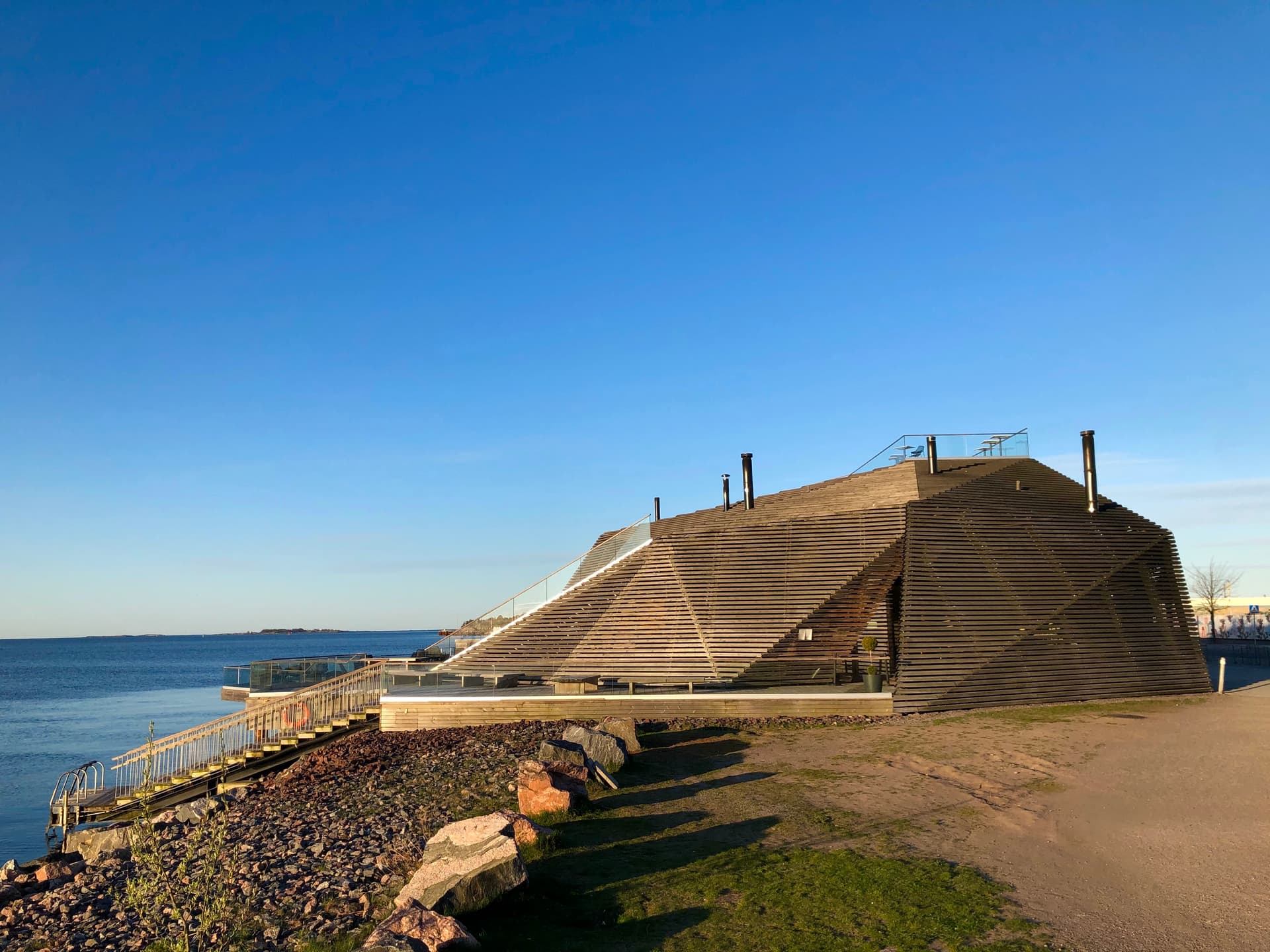 Löyly Helsinki — award-winning wooden sauna architecture by the sea